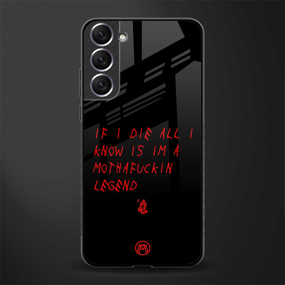 i am a legend glass case for samsung galaxy s21 plus