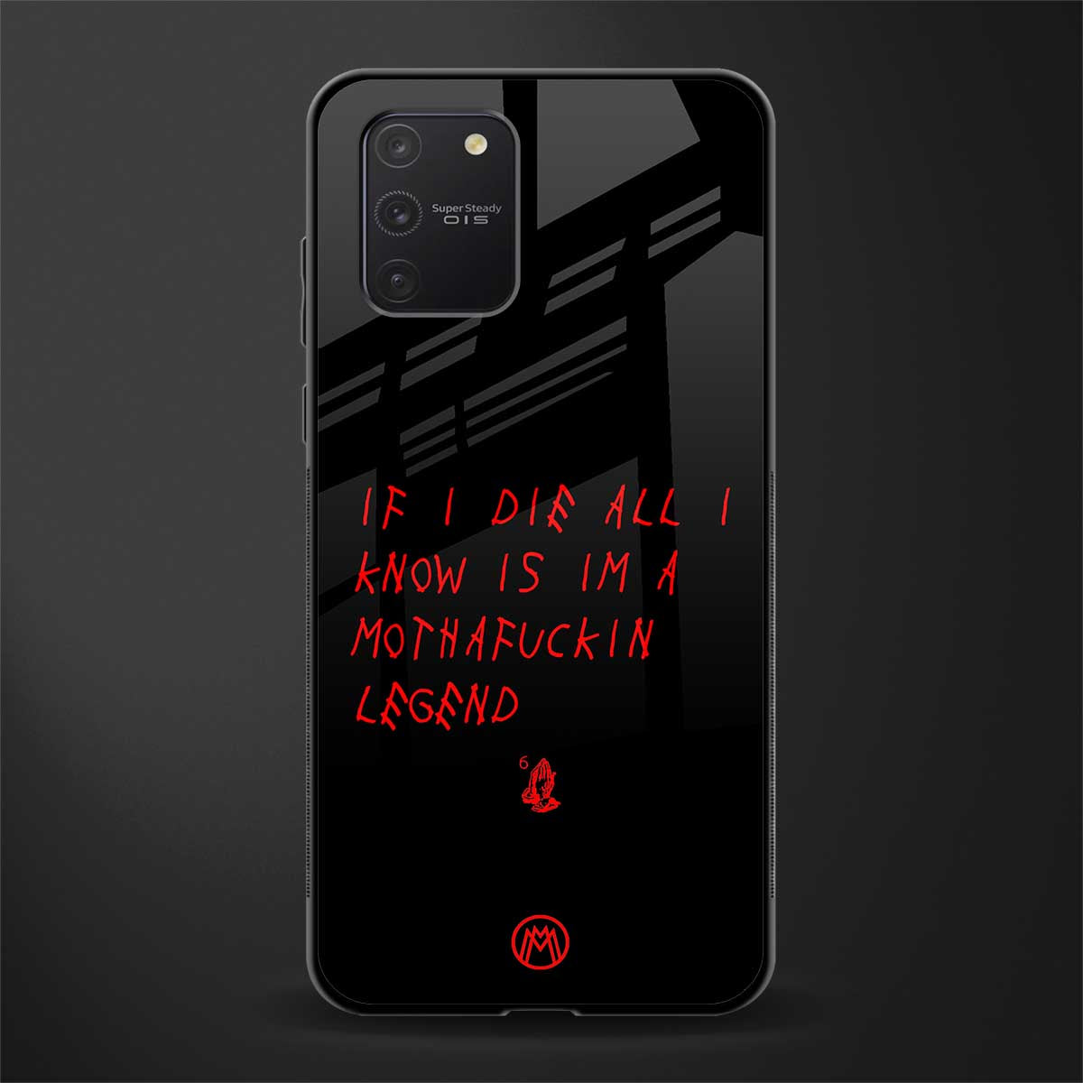 i am a legend glass case for samsung galaxy s10 lite
