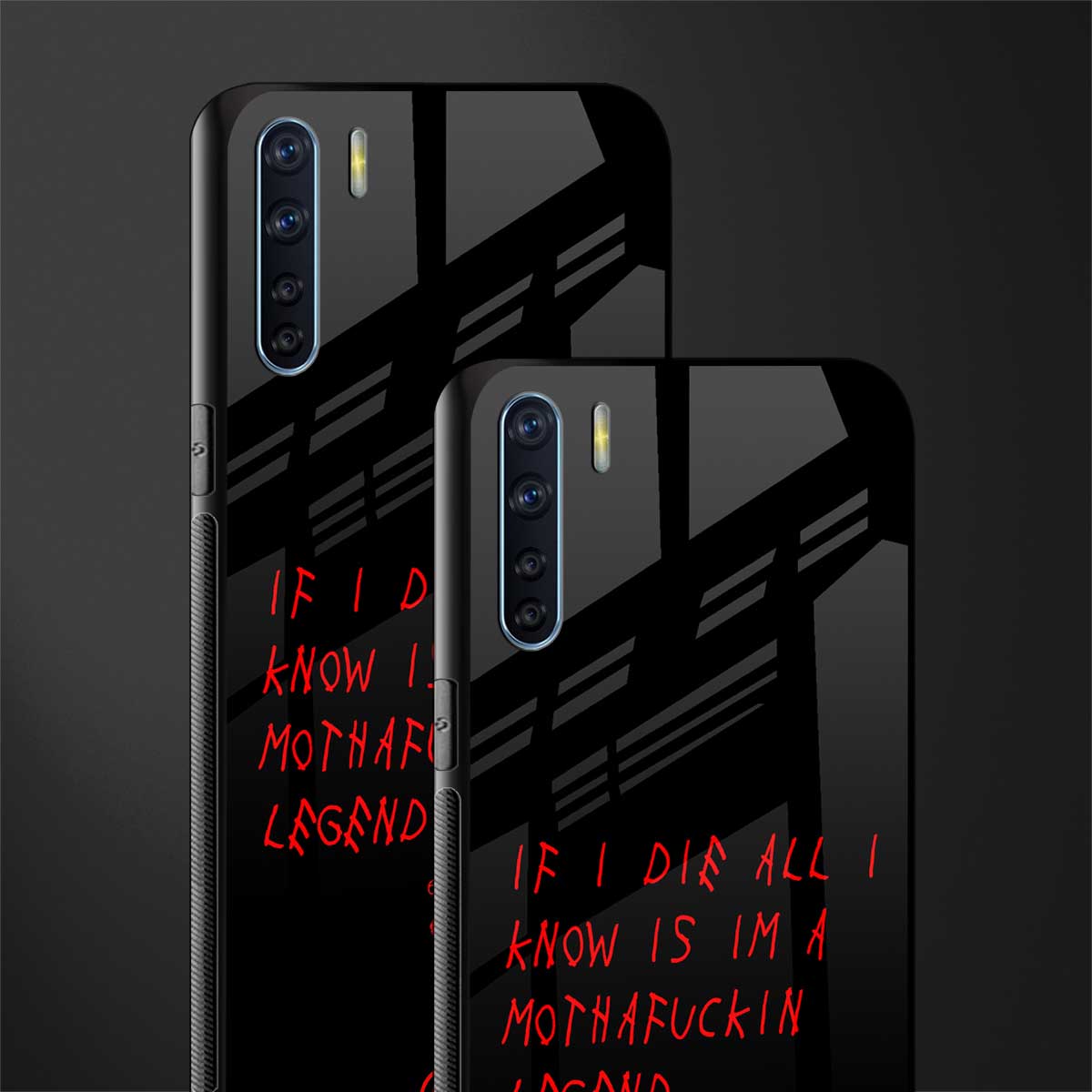 i am a legend glass case for oppo f15