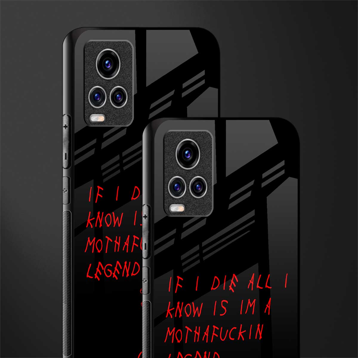 i am a legend glass case for vivo v20 pro