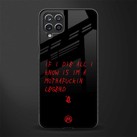 i am a legend glass case for samsung galaxy f12