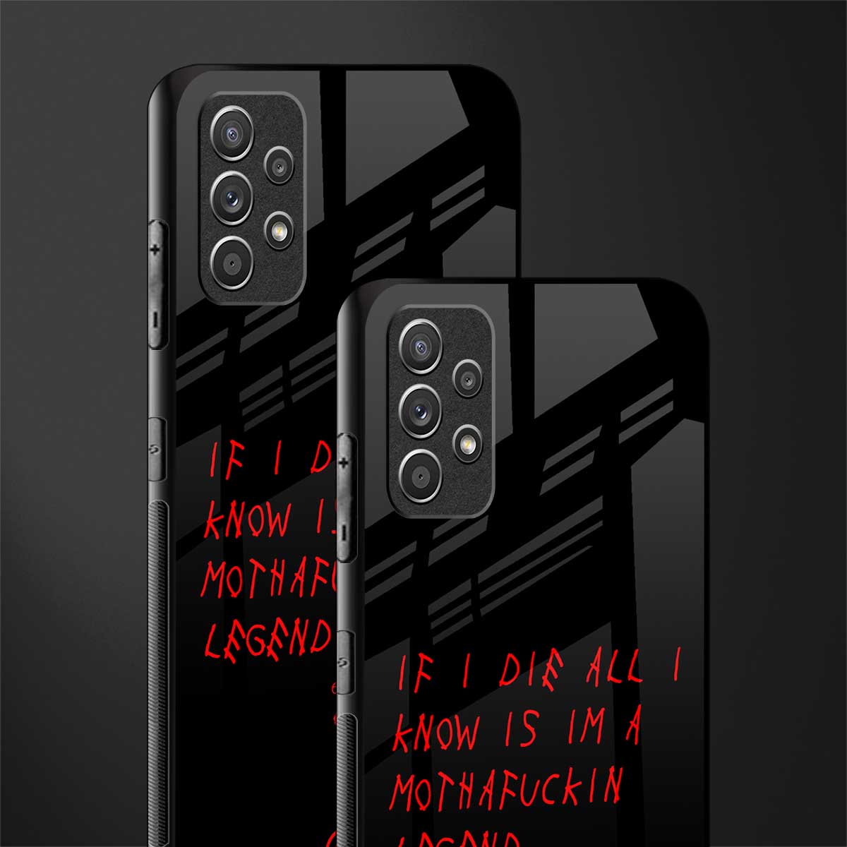 i am a legend glass case for samsung galaxy a32 4g