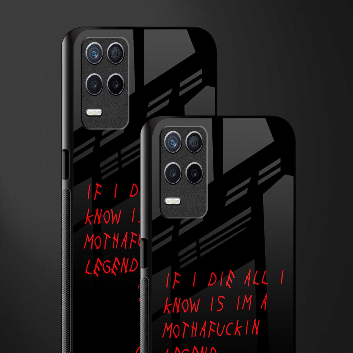 i am a legend glass case for realme 8 5g