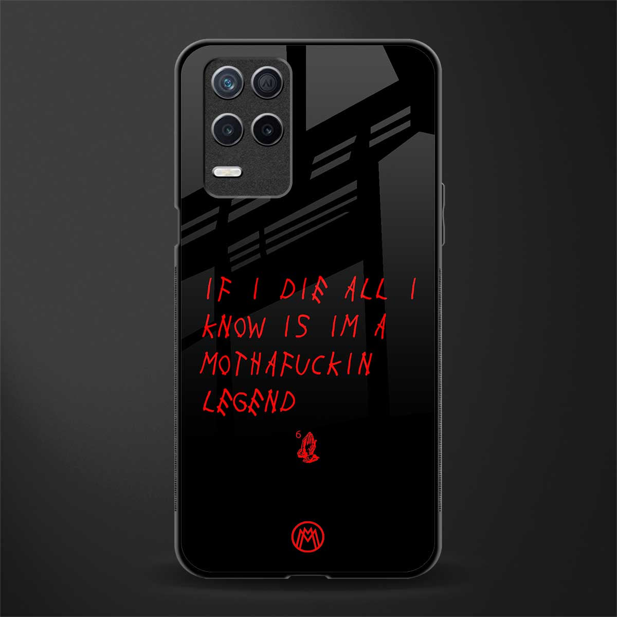 i am a legend glass case for realme 8s 5g