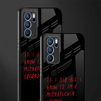 i am a legend glass case for oppo reno6 pro 5g