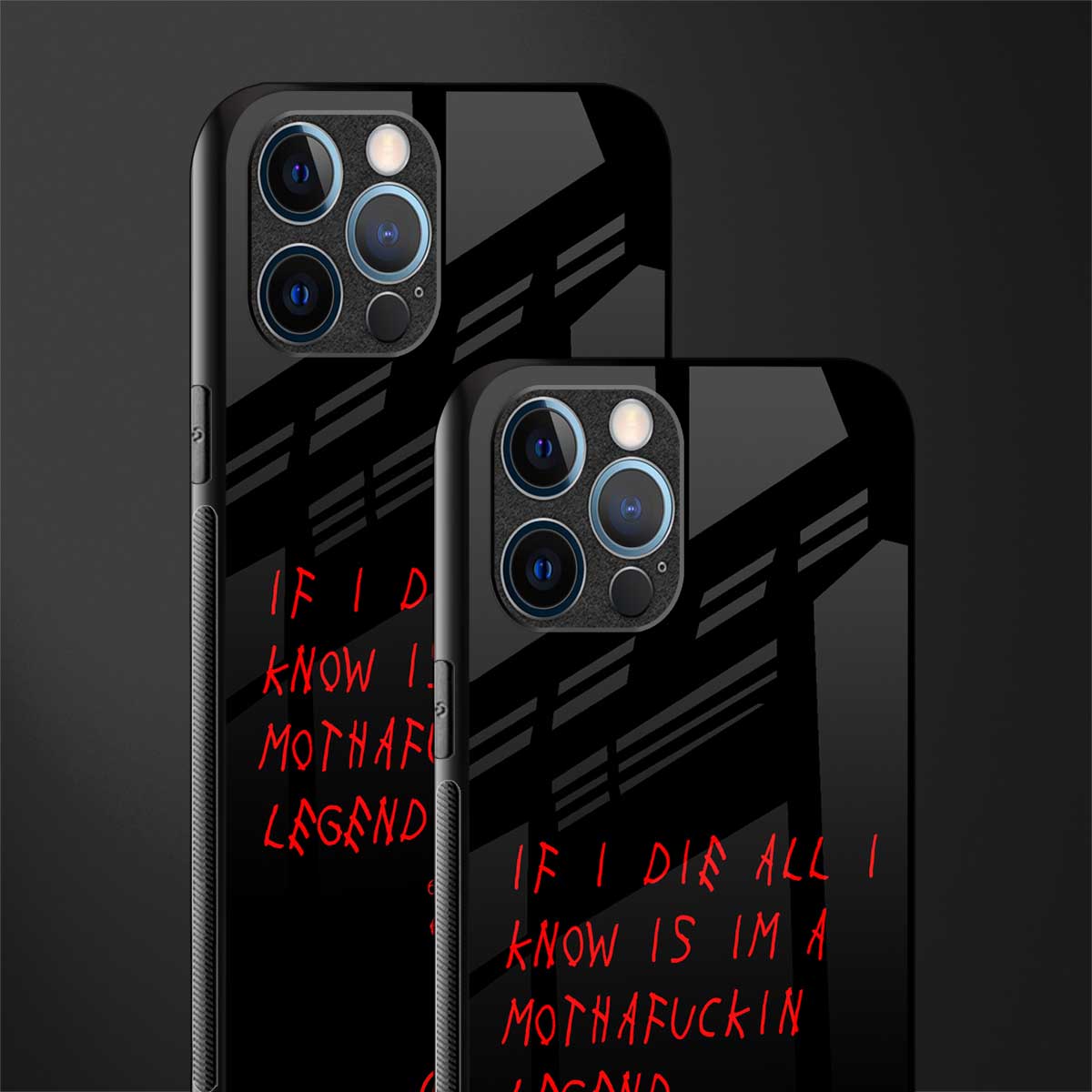 i am a legend glass case for iphone 12 pro max