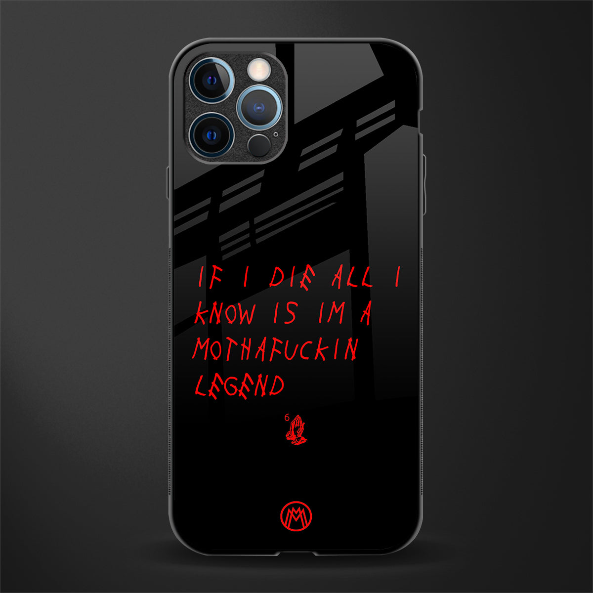 i am a legend glass case for iphone 12 pro max