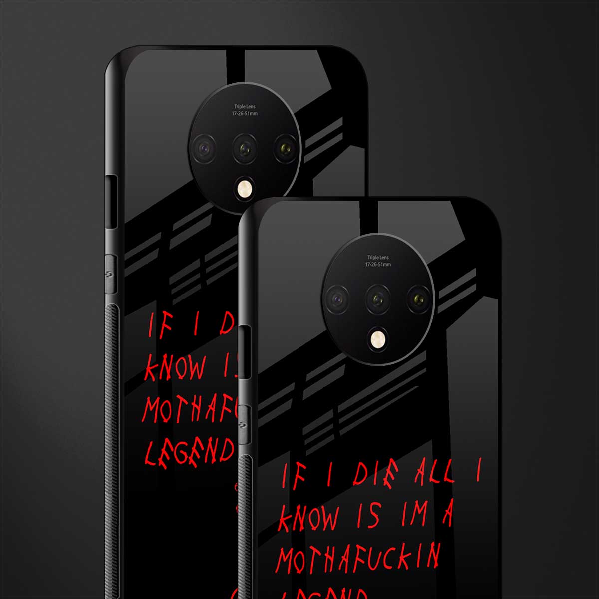 i am a legend glass case for oneplus 7t