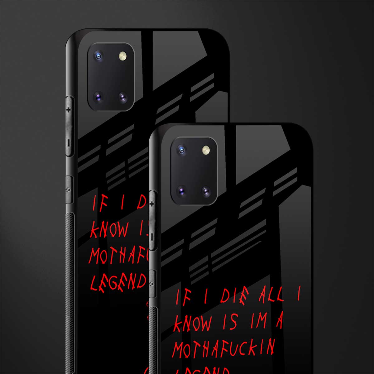 i am a legend glass case for samsung a81