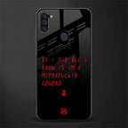 i am a legend glass case for samsung a11