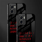 i am a legend back phone cover | glass case for vivo y72