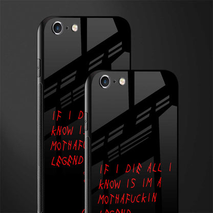 i am a legend glass case for iphone 6s