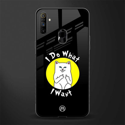 i do what i want glass case for realme narzo 20a