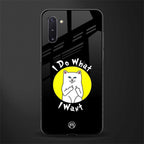 i do what i want glass case for samsung galaxy note 10