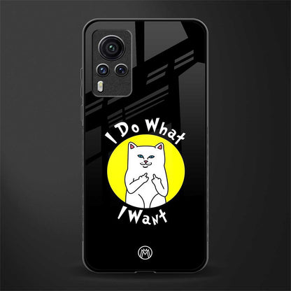 i do what i want glass case for vivo x60 pro