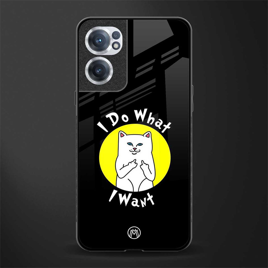 i do what i want glass case for oneplus nord ce 2 5g
