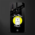 i do what i want glass case for vivo y12
