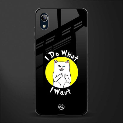 i do what i want glass case for vivo y91i