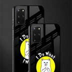 i do what i want glass case for samsung galaxy s20 plus