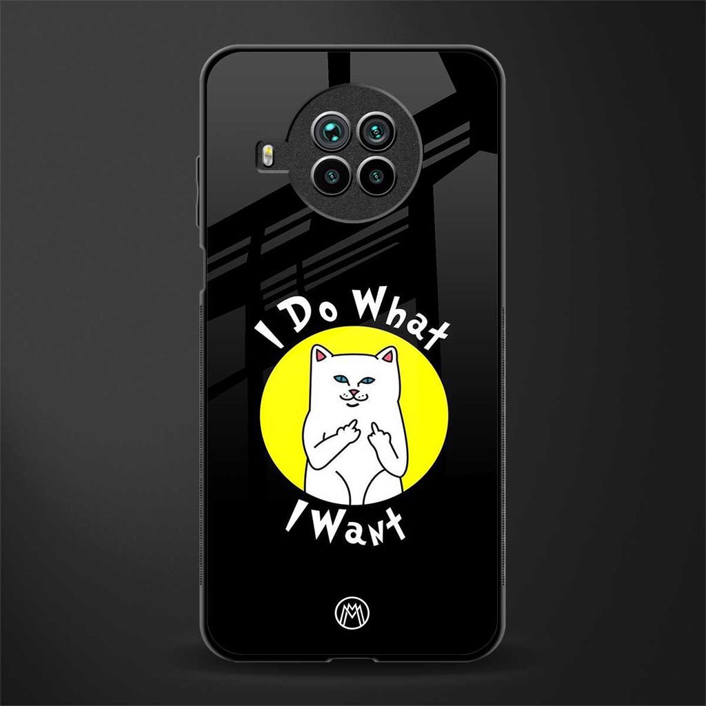 i do what i want glass case for mi 10i