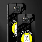 i do what i want glass case for poco x3