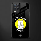 i do what i want glass case for realme narzo 30 5g