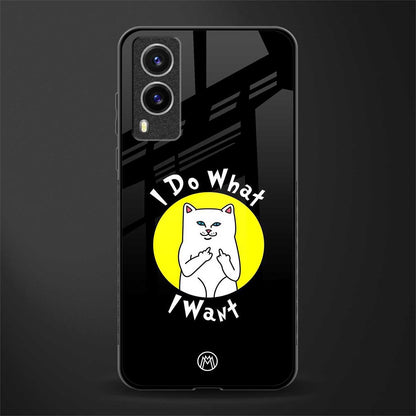 i do what i want glass case for vivo v21e 5g