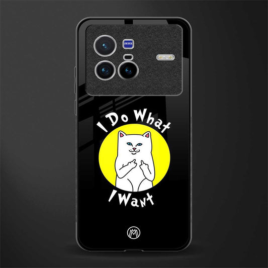 i do what i want glass case for vivo x80