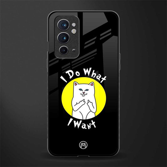 i do what i want glass case for oneplus 9rt