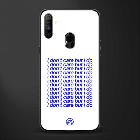 i don't care but i do glass case for realme narzo 20a image