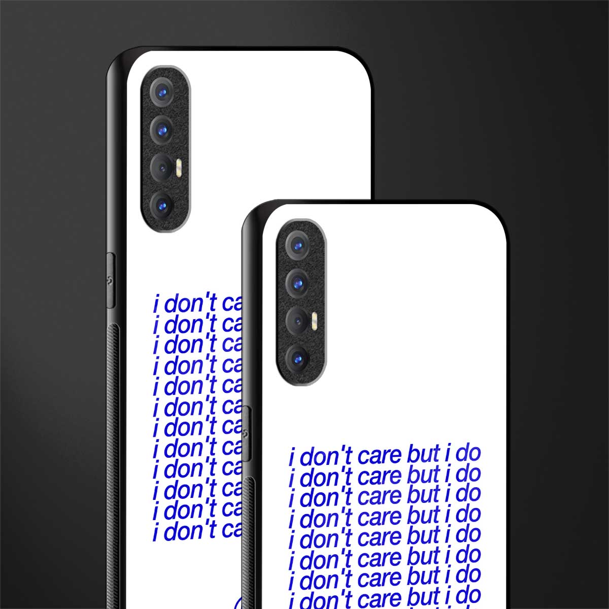 i don't care but i do glass case for oppo reno 3 pro image-2