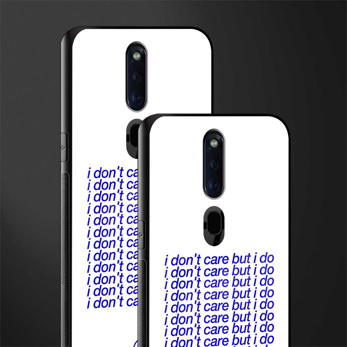 i don't care but i do glass case for oppo f11 pro image-2