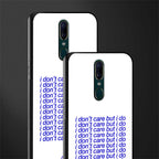 i don't care but i do glass case for oppo f11 image-2