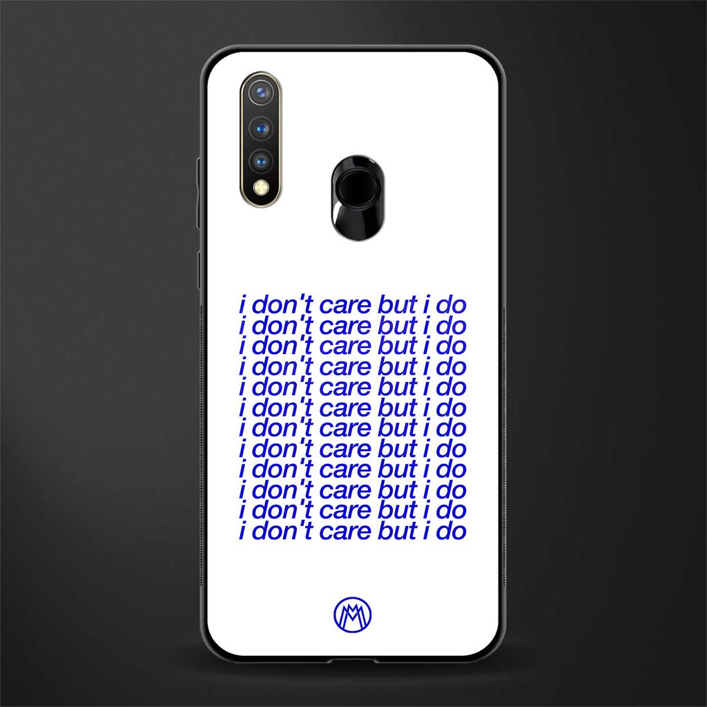 i don't care but i do glass case for vivo u20 image