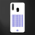 i don't care but i do glass case for vivo u20 image