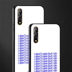 i don't care but i do glass case for vivo z1x image-2