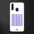 i don't care but i do glass case for vivo z1 pro image