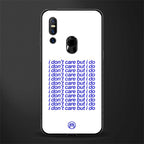 i don't care but i do glass case for vivo v15 image