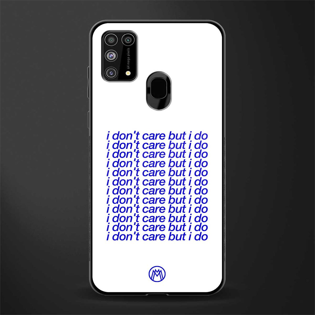 i don't care but i do glass case for samsung galaxy f41 image