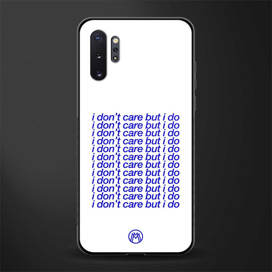 i don't care but i do glass case for samsung galaxy note 10 plus image