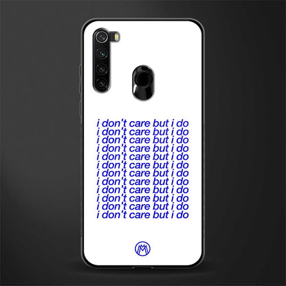 i don't care but i do glass case for redmi note 8 image