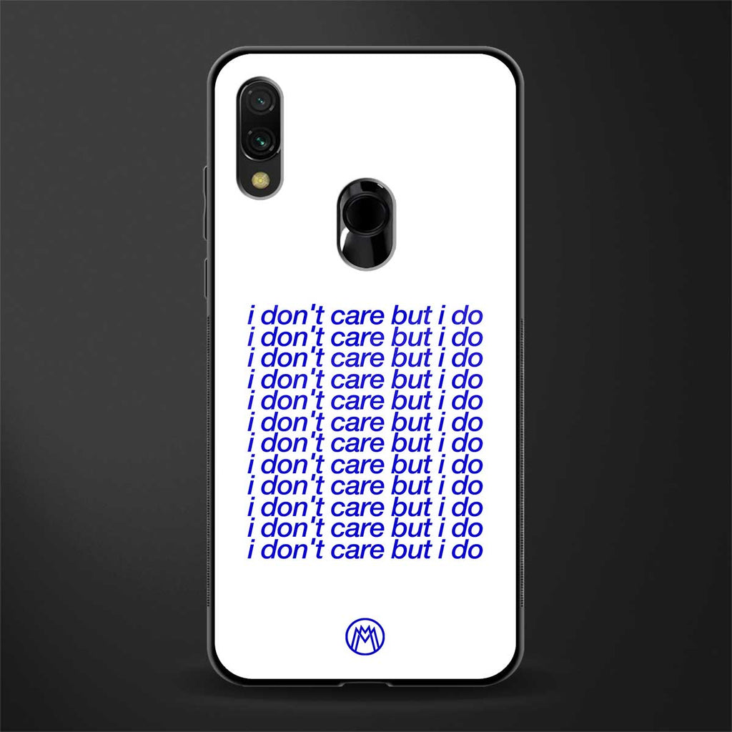 i don't care but i do glass case for redmi note 7s image