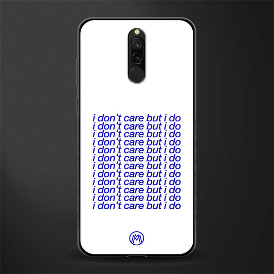 i don't care but i do glass case for redmi 8 image