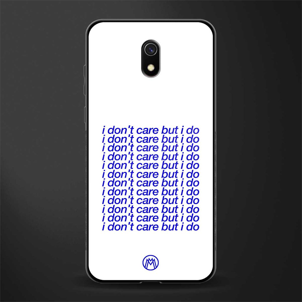 i don't care but i do glass case for redmi 8a image
