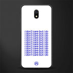 i don't care but i do glass case for redmi 8a image