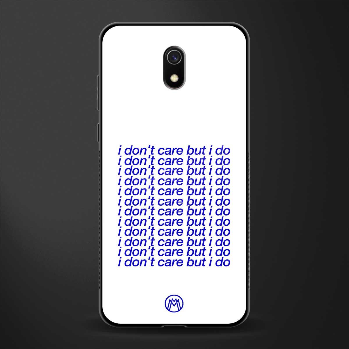 i don't care but i do glass case for redmi 8a image