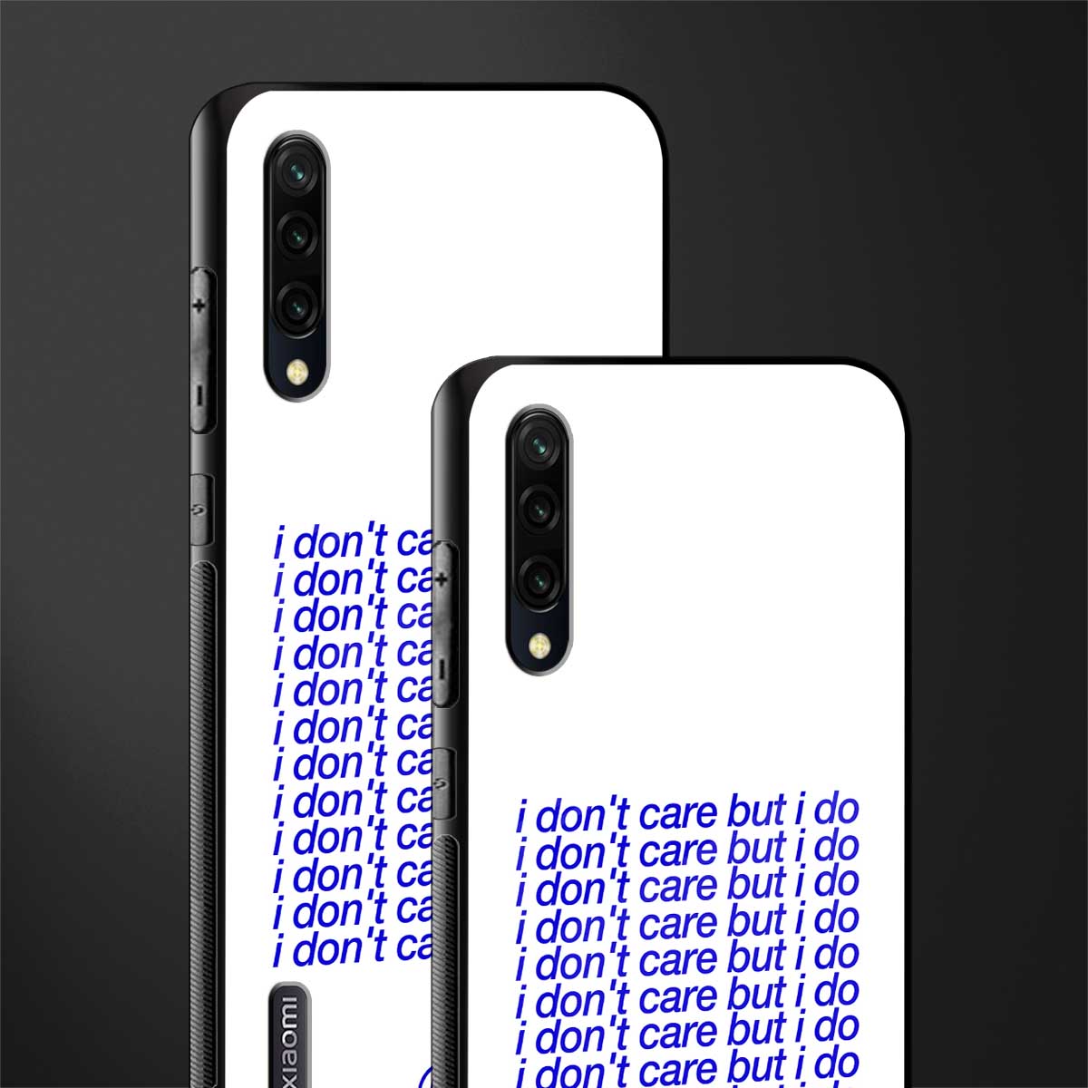 i don't care but i do glass case for mi a3 redmi a3 image-2