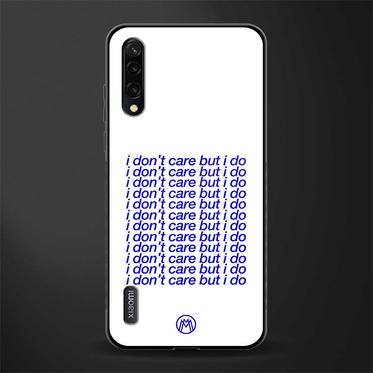 i don't care but i do glass case for mi a3 redmi a3 image