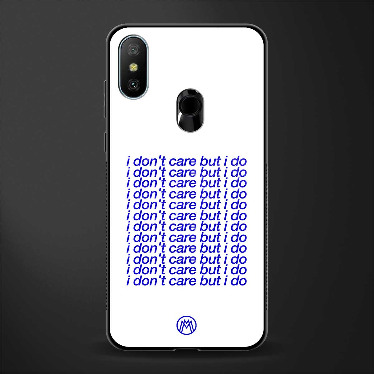 i don't care but i do glass case for redmi 6 pro image