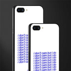 i don't care but i do glass case for realme c1 image-2